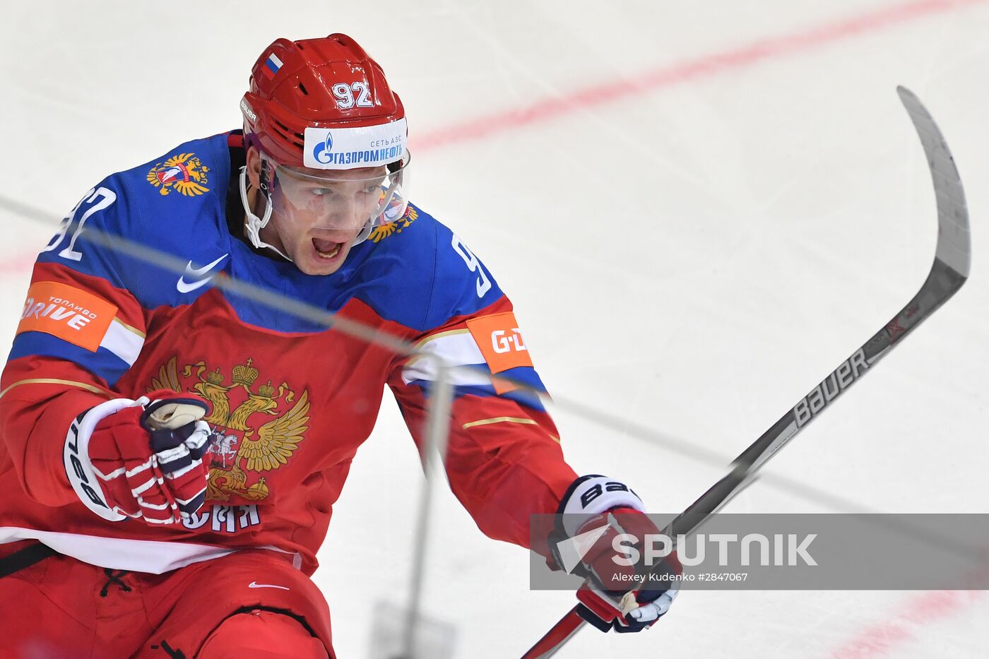 2016 IIHF World Ice Hockey Championship. Russia vs. Switzerland