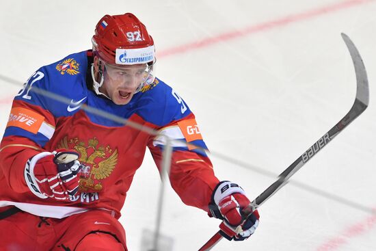 2016 IIHF World Ice Hockey Championship. Russia vs. Switzerland