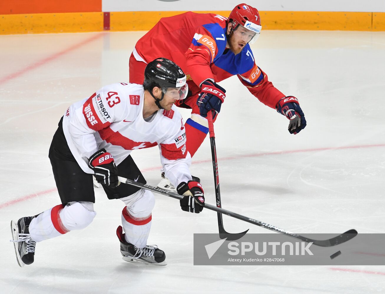 2016 IIHF World Ice Hockey Championship. Russia vs. Switzerland