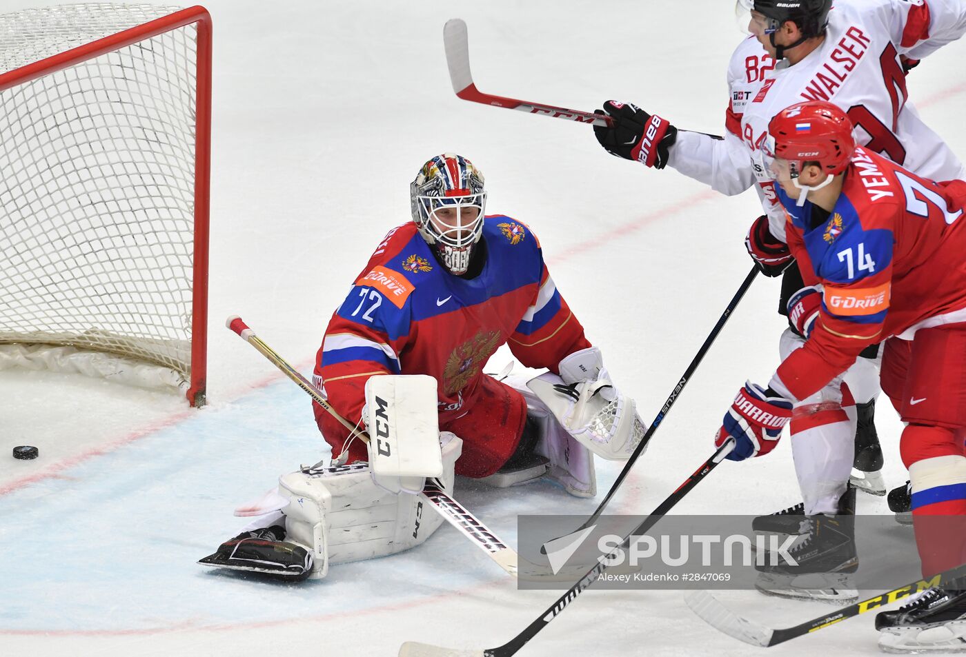 2016 IIHF World Ice Hockey Championship. Russia vs. Switzerland