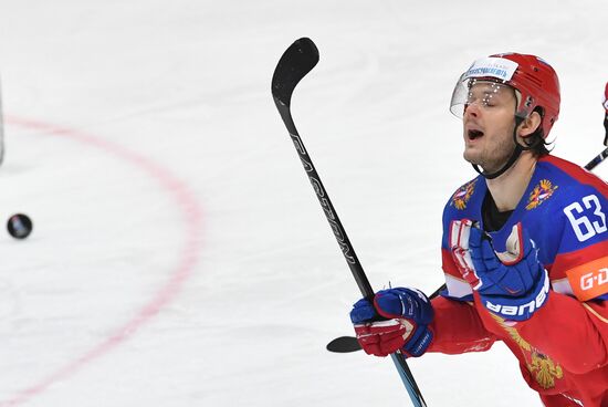 2016 IIHF World Ice Hockey Championship. Russia vs. Switzerland