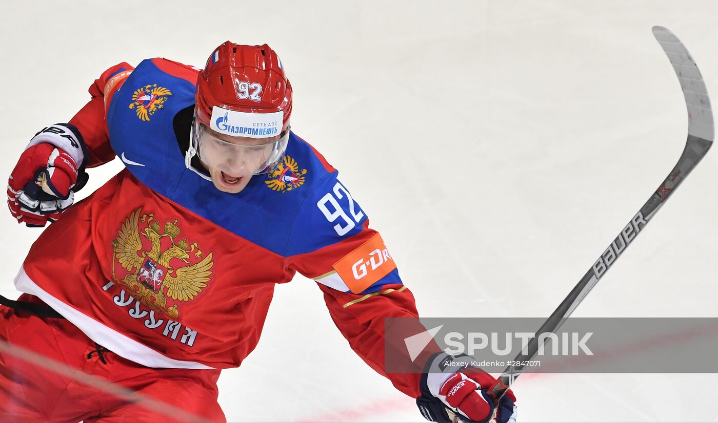 2016 IIHF World Ice Hockey Championship. Russia vs. Switzerland