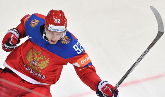 2016 IIHF World Ice Hockey Championship. Russia vs. Switzerland