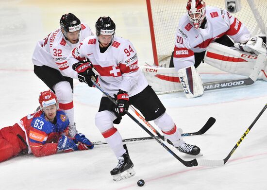 2016 IIHF World Ice Hockey Championship. Russia vs. Switzerland