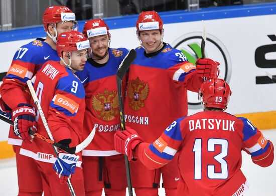 2016 IIHF World Ice Hockey Championship. Russia vs. Switzerland