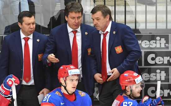 2016 IIHF World Ice Hockey Championship. Russia vs. Switzerland