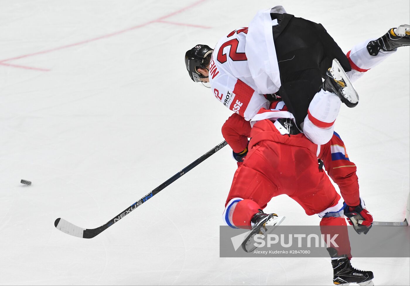 2016 IIHF World Ice Hockey Championship. Russia vs. Switzerland