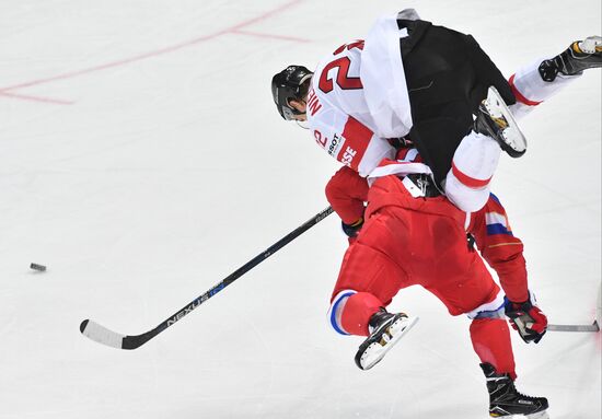 2016 IIHF World Ice Hockey Championship. Russia vs. Switzerland