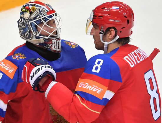 2016 IIHF World Ice Hockey Championship. Russia vs. Switzerland