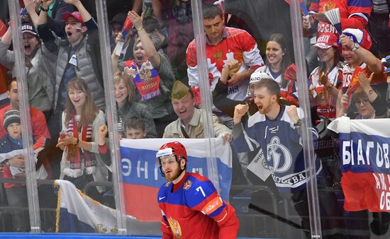 2016 IIHF World Ice Hockey Championship. Russia vs. Switzerland