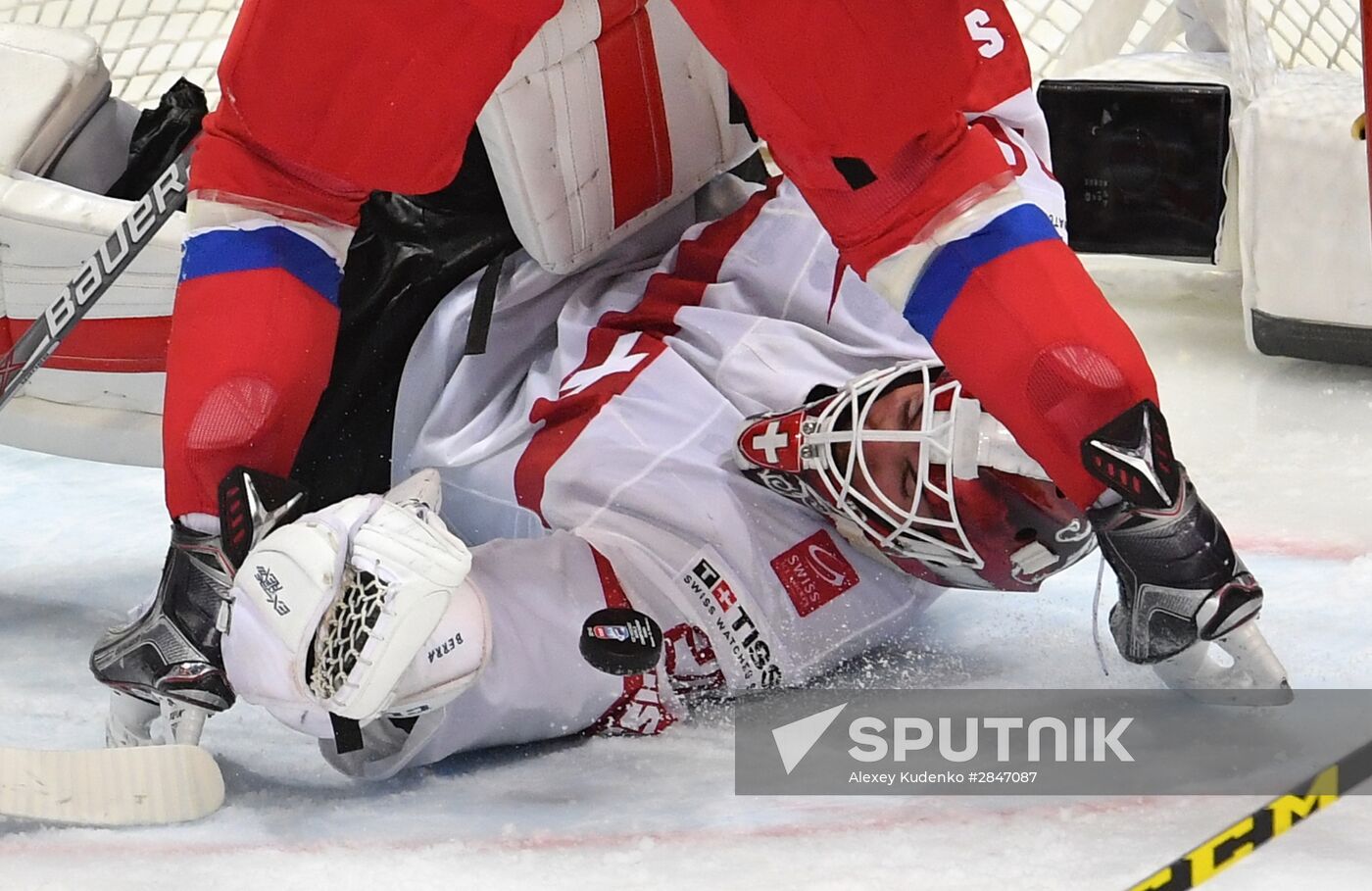 2016 IIHF World Ice Hockey Championship. Russia vs. Switzerland