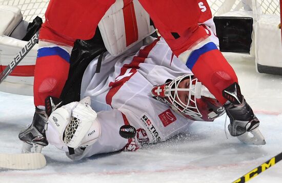 2016 IIHF World Ice Hockey Championship. Russia vs. Switzerland