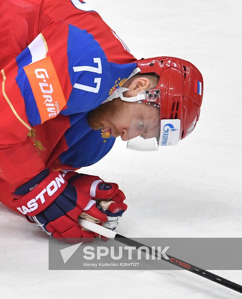 2016 IIHF World Ice Hockey Championship. Russia vs. Switzerland