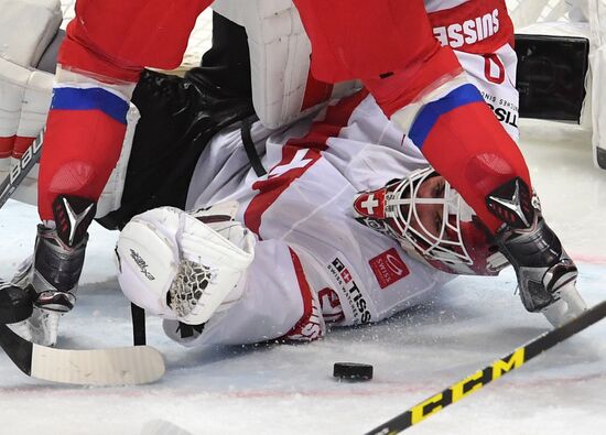 2016 IIHF World Ice Hockey Championship. Russia vs. Switzerland