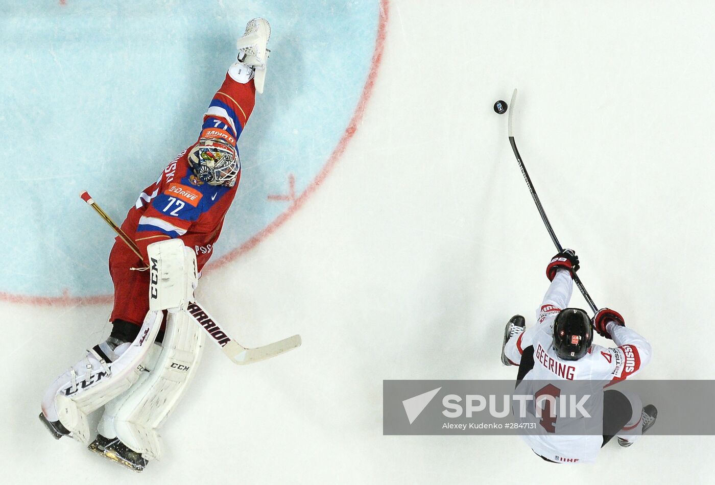 2016 IIHF World Ice Hockey Championship. Russia vs. Switzerland
