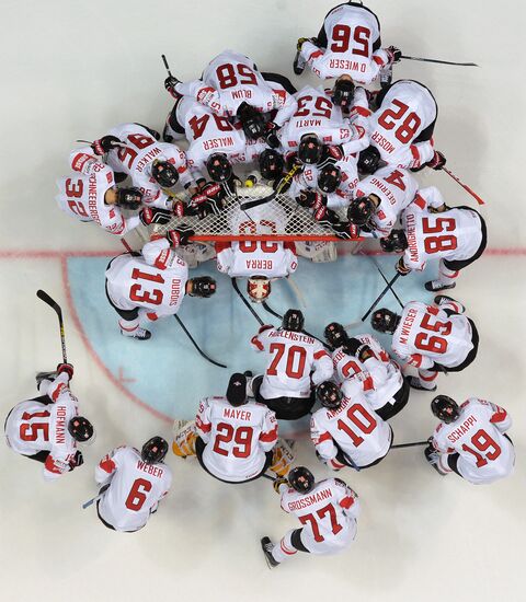 2016 IIHF World Ice Hockey Championship. Russia vs. Switzerland