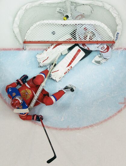 2016 IIHF World Ice Hockey Championship. Russia vs. Switzerland