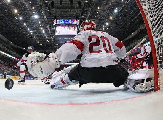 2016 IIHF World Ice Hockey Championship. Russia vs. Switzerland
