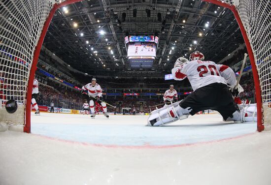 2016 IIHF World Ice Hockey Championship. Russia vs. Switzerland