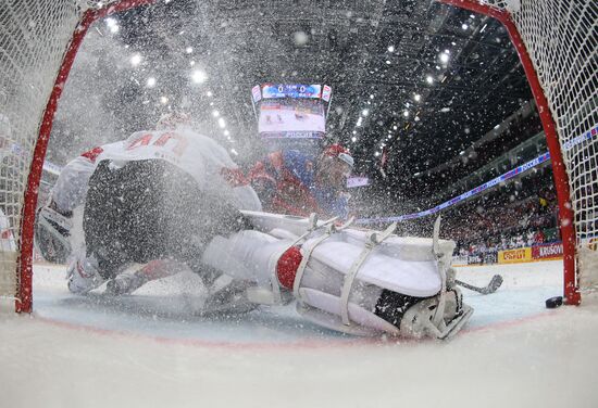 2016 IIHF World Ice Hockey Championship. Russia vs. Switzerland