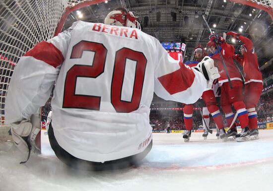 2016 IIHF World Ice Hockey Championship. Russia vs. Switzerland