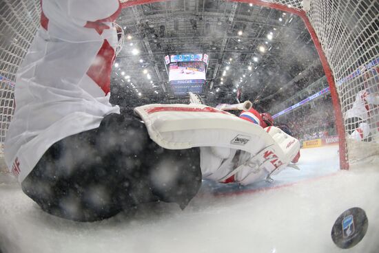 2016 IIHF World Ice Hockey Championship. Russia vs. Switzerland
