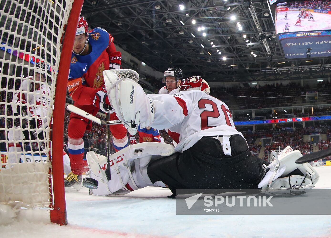 2016 IIHF World Ice Hockey Championship. Russia vs. Switzerland