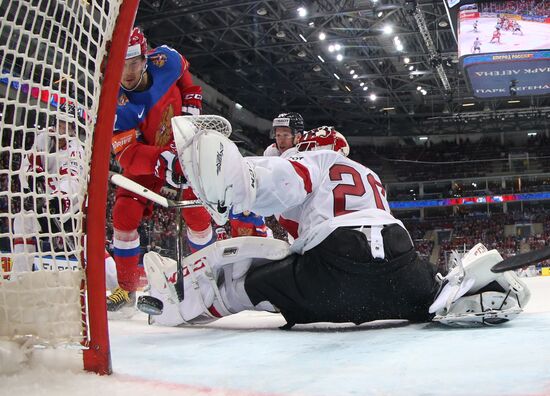 2016 IIHF World Ice Hockey Championship. Russia vs. Switzerland