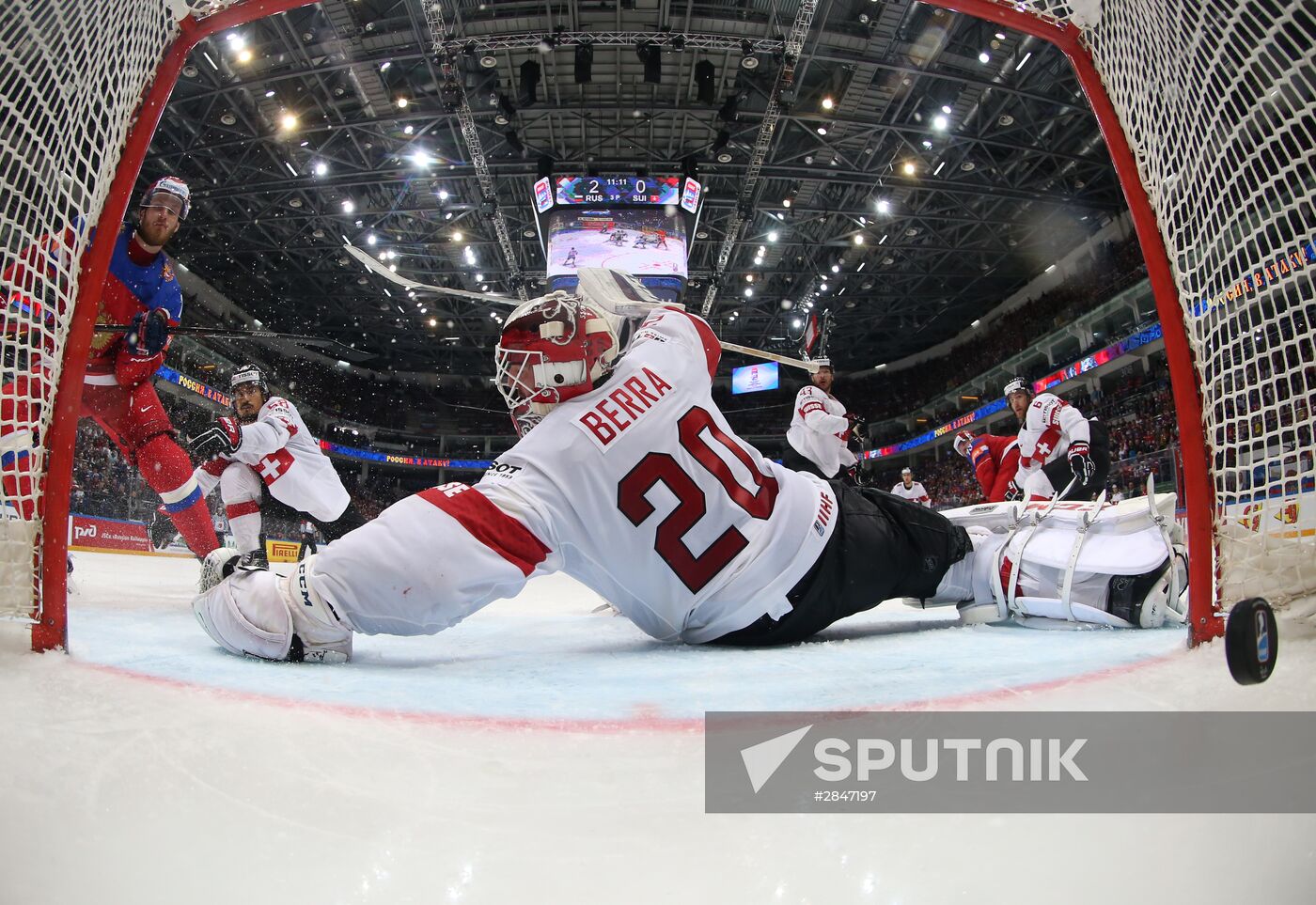 2016 IIHF World Ice Hockey Championship. Russia vs. Switzerland