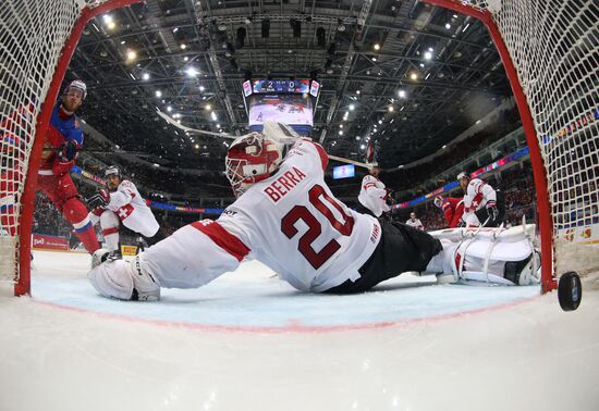 2016 IIHF World Ice Hockey Championship. Russia vs. Switzerland