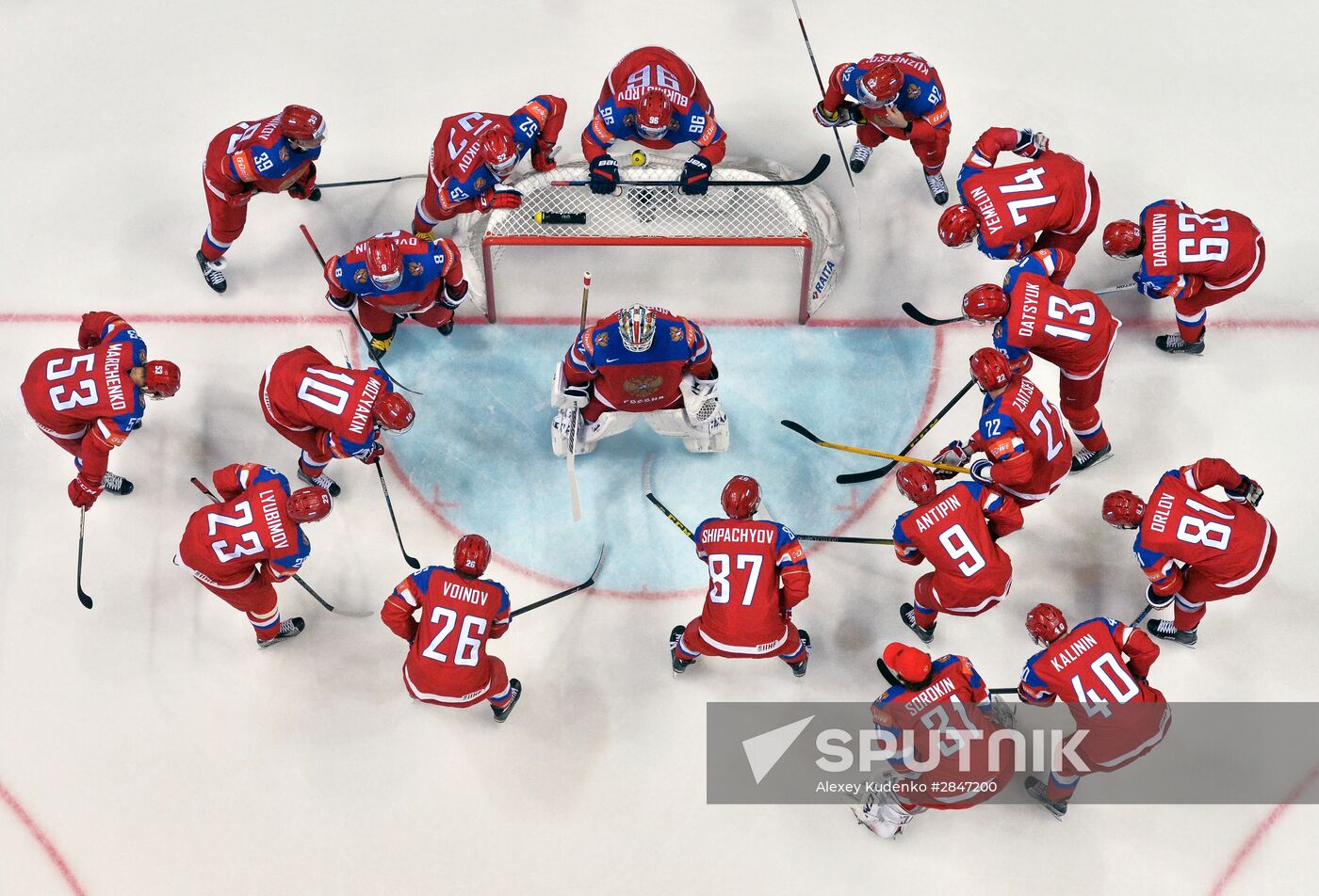 2016 IIHF World Ice Hockey Championship. Russia vs. Switzerland