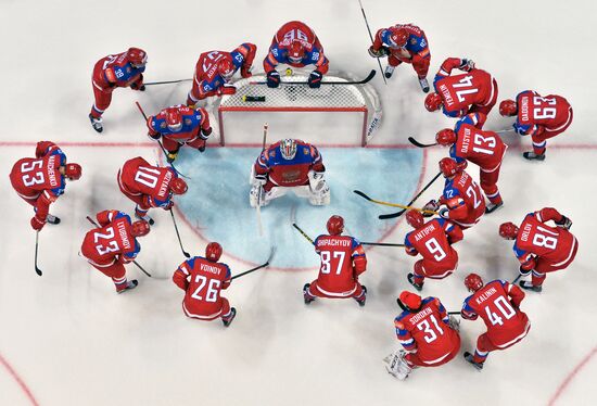 2016 IIHF World Ice Hockey Championship. Russia vs. Switzerland