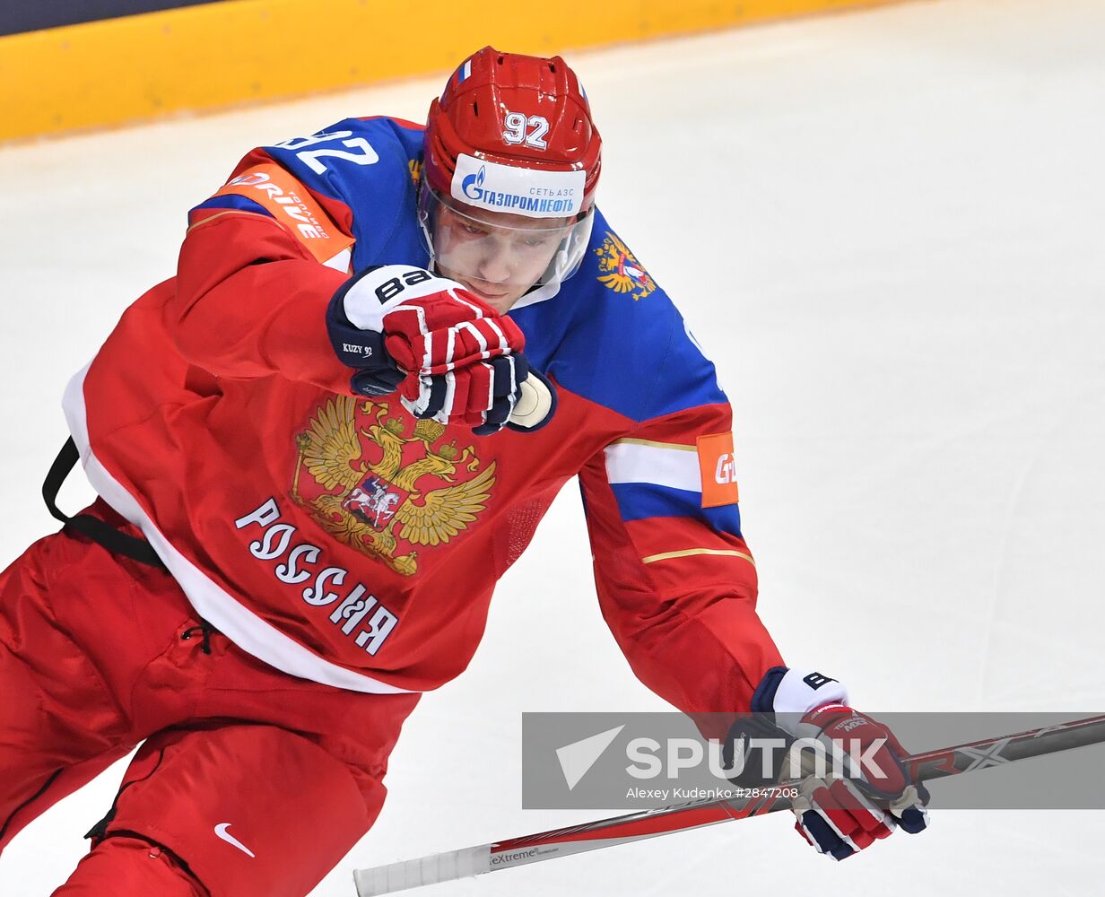 2016 IIHF World Ice Hockey Championship. Russia vs. Switzerland