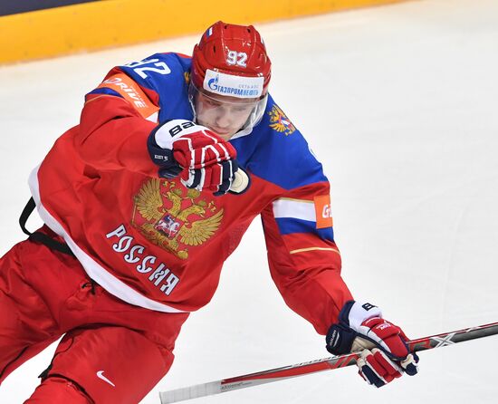 2016 IIHF World Ice Hockey Championship. Russia vs. Switzerland