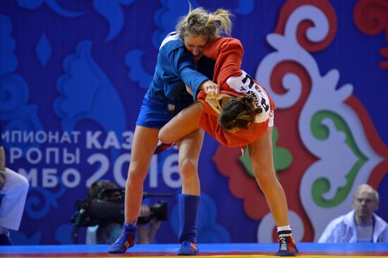 Sambo. European chamionship. Day Two