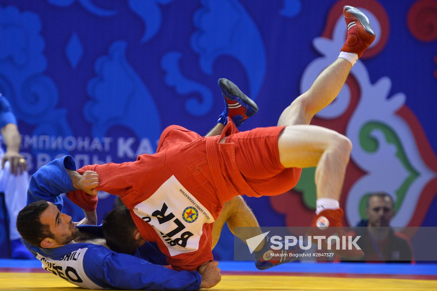 Sambo. European chamionship. Day Two