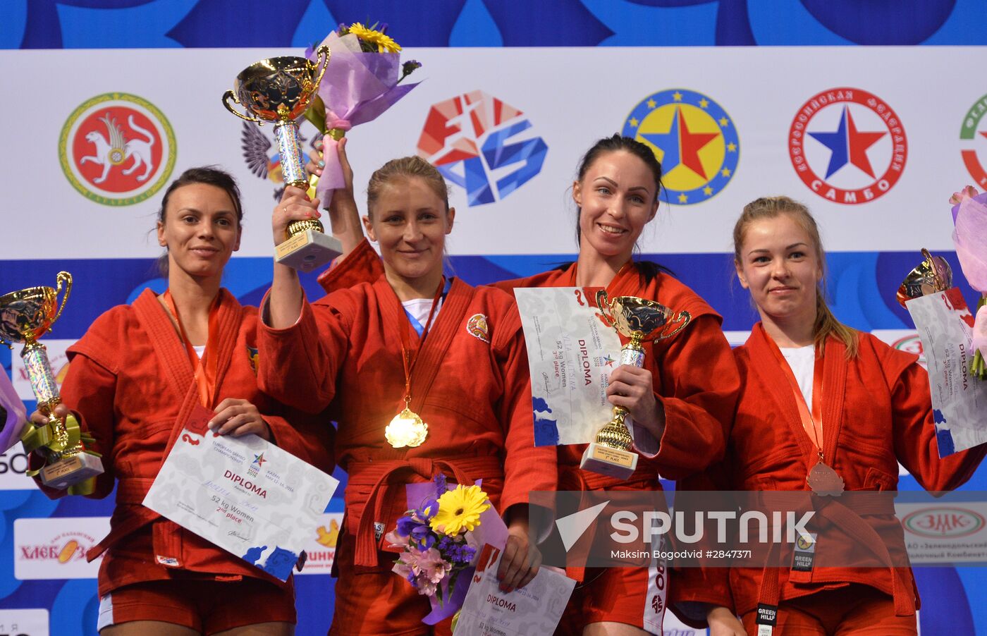 Sambo. European chamionship. Day Two