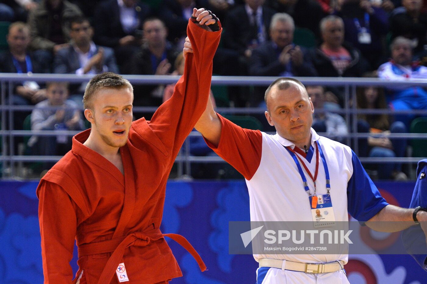 Sambo. European chamionship. Day Two