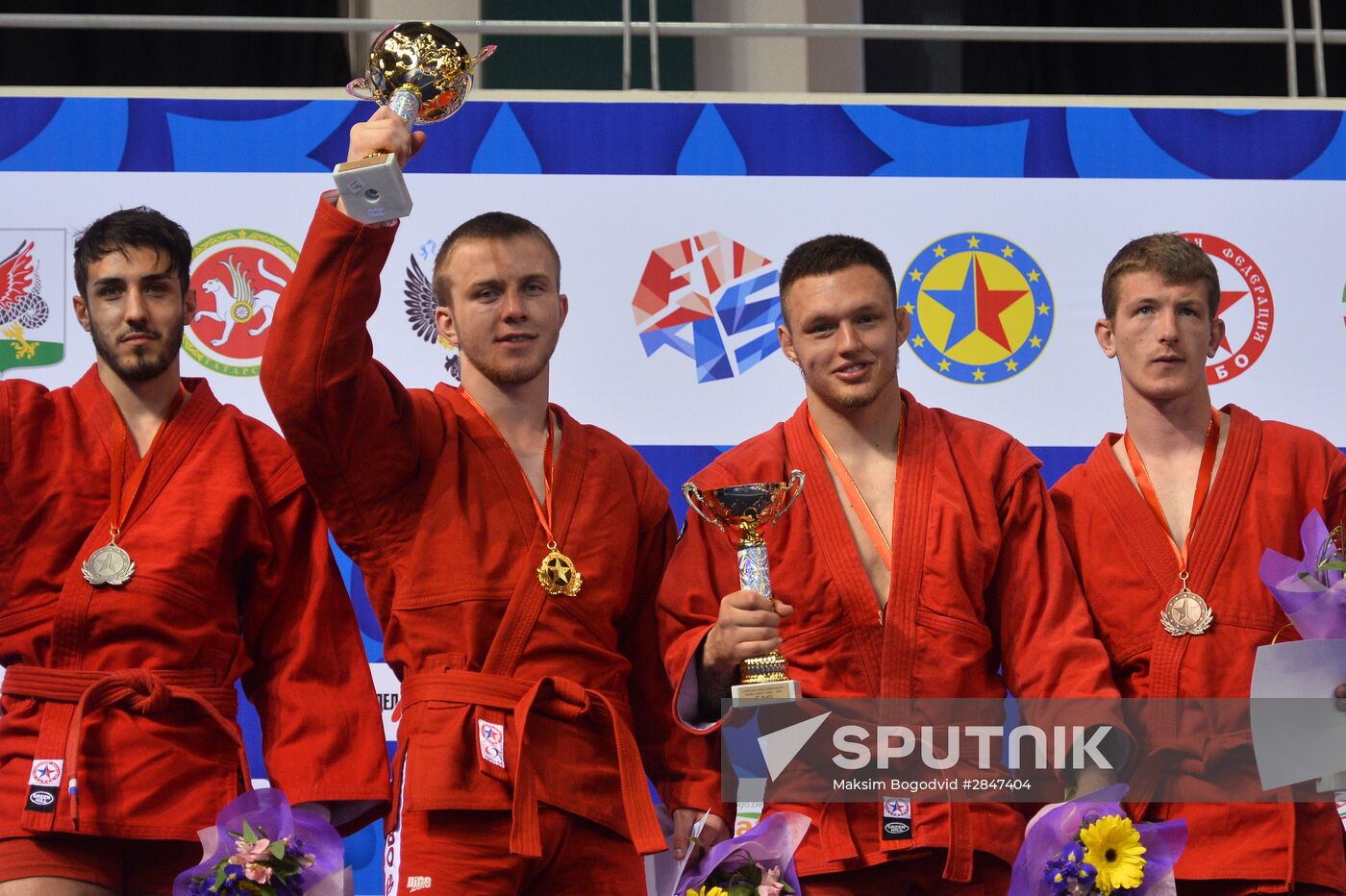 Sambo. European chamionship. Day Two