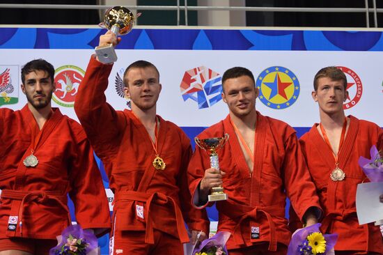 Sambo. European chamionship. Day Two