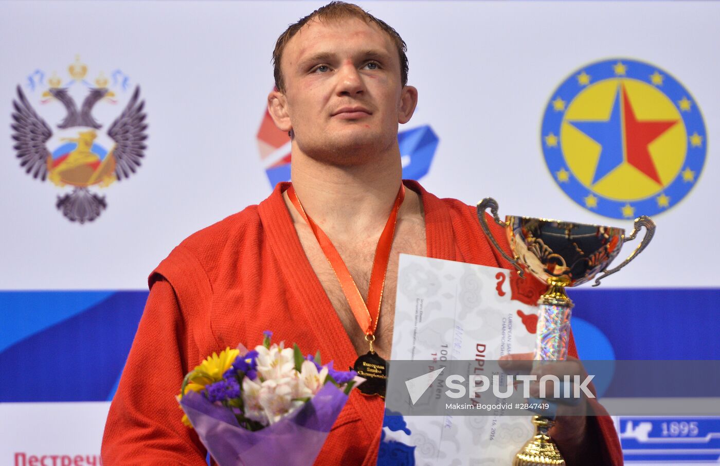 Sambo. European chamionship. Day Two