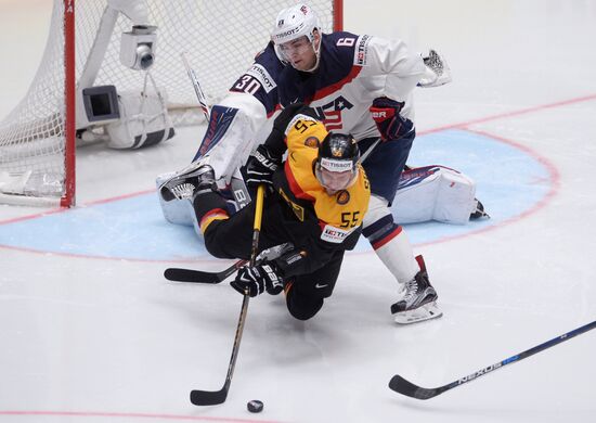 2016 IIHF World Championship. Germany vs. USA