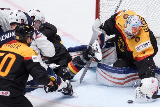 2016 IIHF World Championship. Germany vs. USA