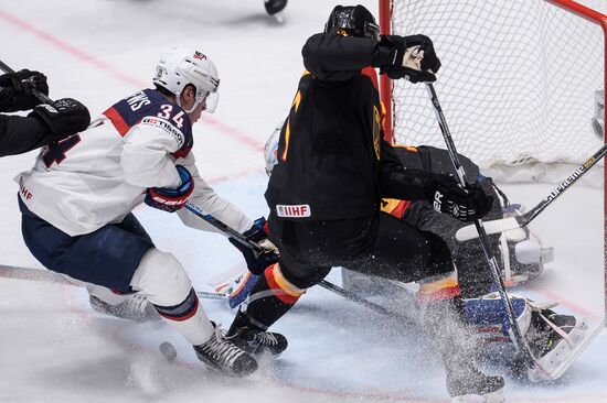 2016 IIHF World Championship. Germany vs. USA