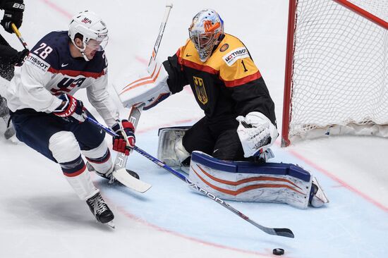 2016 IIHF World Championship. Germany vs. USA