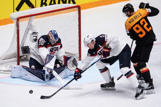 2016 IIHF World Championship. Germany vs. USA
