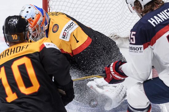 2016 IIHF World Championship. Germany vs. USA
