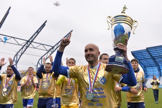 Russian National Football League. Gazovik vs. Baltika
