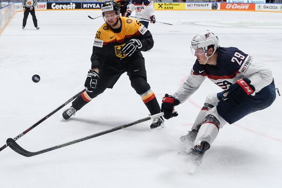 2016 IIHF World Championship. Germany vs. USA