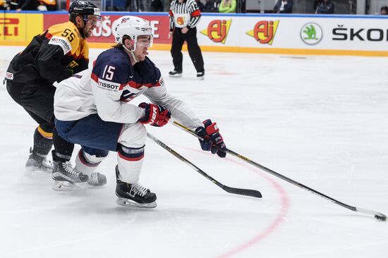 2016 IIHF World Championship. Germany vs. USA